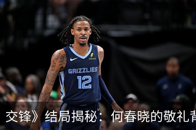 交锋》结局揭秘：何春晓的敬礼背后，马憩承受的重任