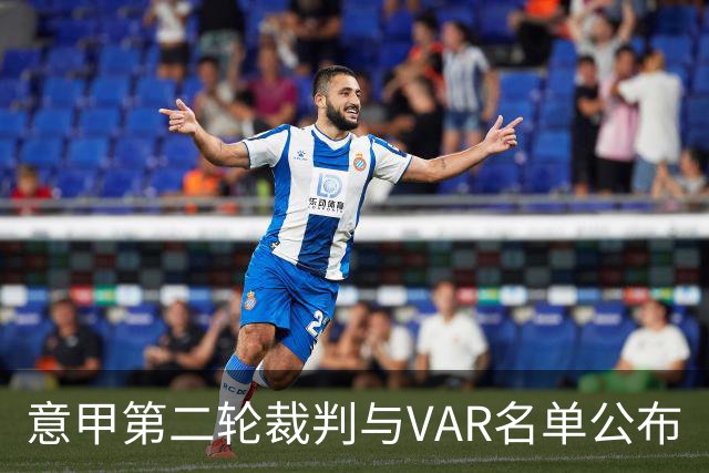 意甲第二轮裁判与VAR名单公布