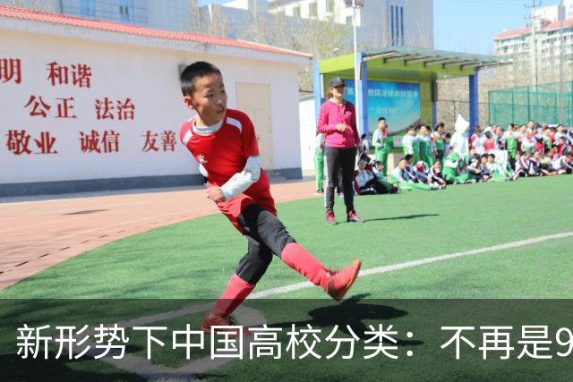 新形势下中国高校分类：不再是985与211