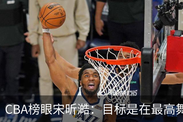 CBA榜眼宋昕澔：目标是在最高舞台稳步前进